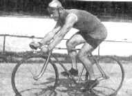 Clemens Schuermann with the first helmet